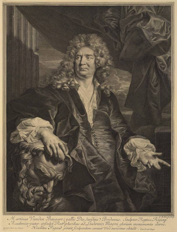 Portrait of Martin Desjardins (Martin van den Bogaert), Sculptor