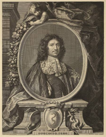 Portrait of Jean Baptiste Colbert