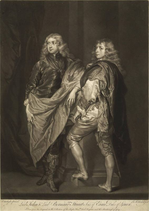 Lord John and Bernard Stuart, Sons of Esme Duke of Lenox