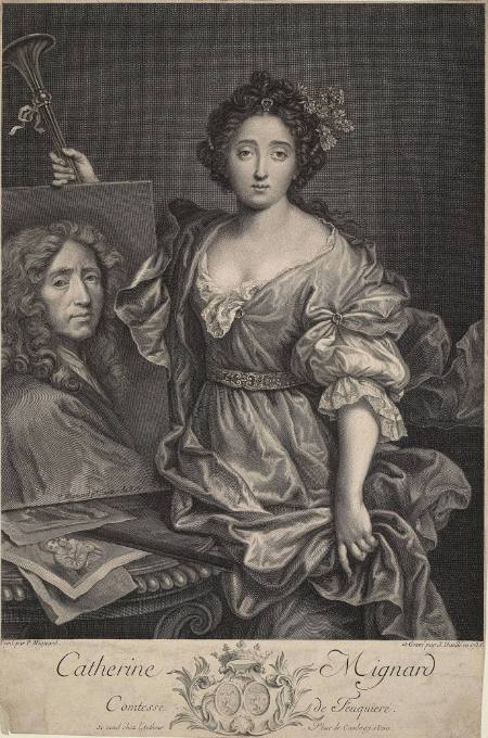 Portrait of Catherine Mignard, Countess of Feuquiere (Daughter of Artist)