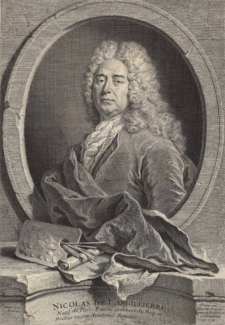 Portrait of Nicholas de Largilliare, 1730