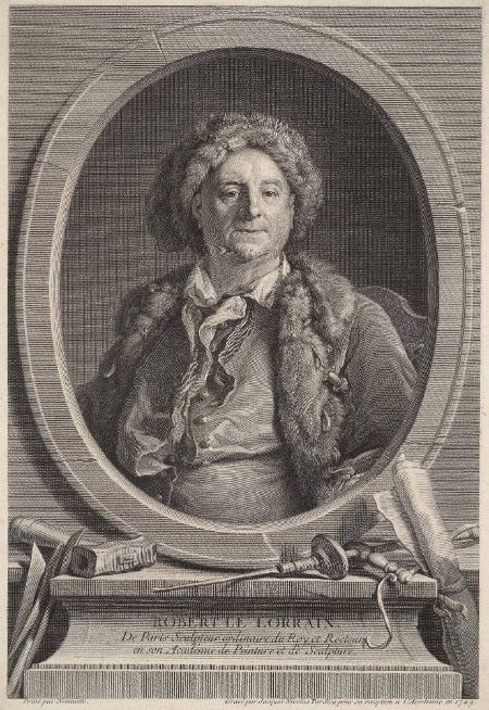 Portrait of Robert le Lorrain (1666–1743)