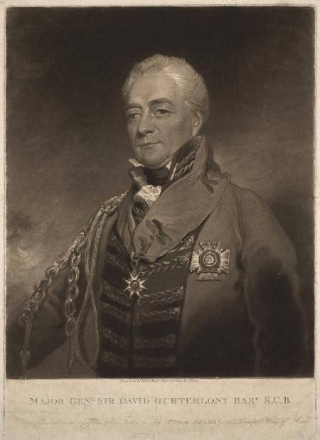 Portrait of Major General Sir David Ochterlony Bart K. C. B.