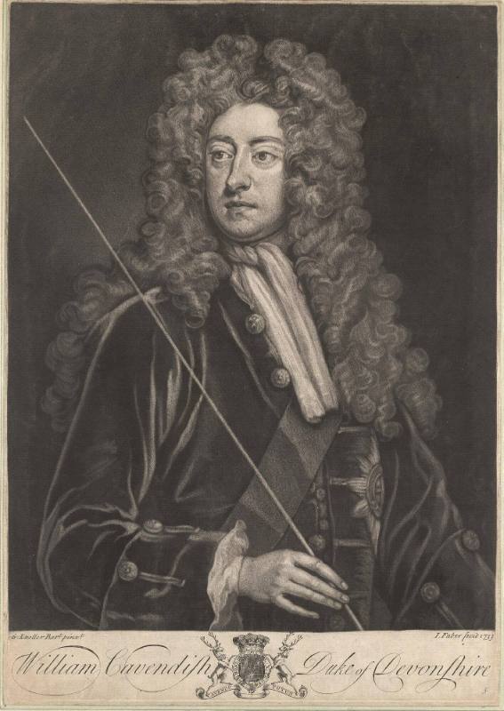 Portrait of William Cavendish, Duke of Devonshire