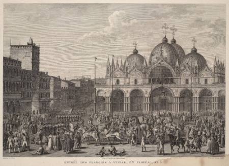 Entrée des Francais à Venise, En Floréal, An. 5.
