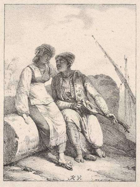 Romantic Couple (Le Turc et sa Maîtresse)