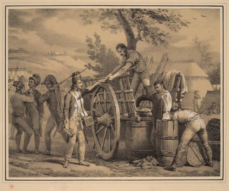 Equipement militaire du jeune Grivet no. 3 from La Vie d'un Soldat