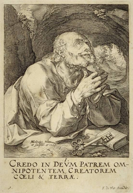 Saint Peter, from the series Christ, the Twelve Apostles and Paul