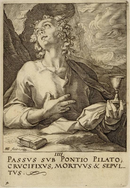 Saint John the Evangelist, from the series Christ, the Twelve Apostles and Paul