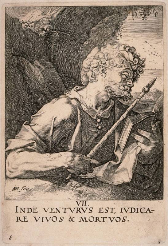 Saint Thomas, from the series Christ, the Twelve Apostles and Paul