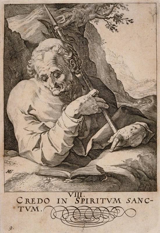 Saint Matthew, from the series Christ, the Twelve Apostles and Paul
