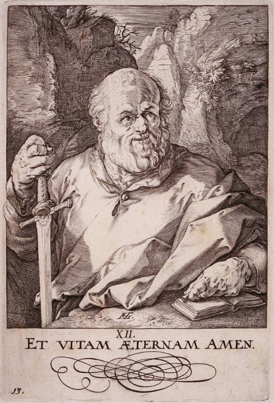 Saint Matthias, from the series Christ, the Twelve Apostles and Paul