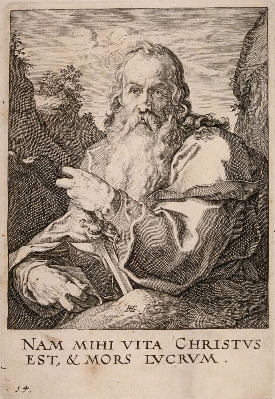 Saint Paul, from the series Christ, the Twelve Apostles and Paul