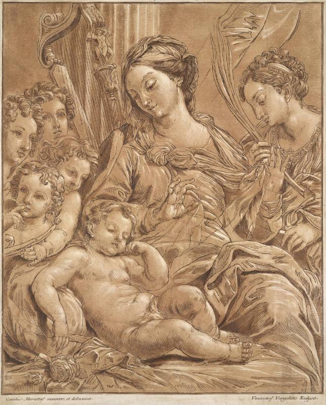 La Sainte Vierge avec L'Enfant