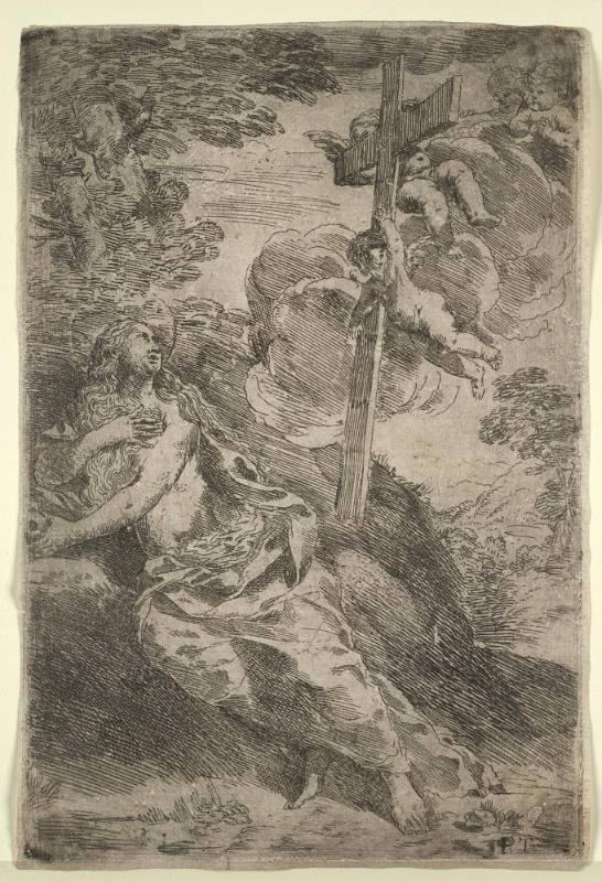 La Madelaine assise dans le désert (Magdalen in the Desert)