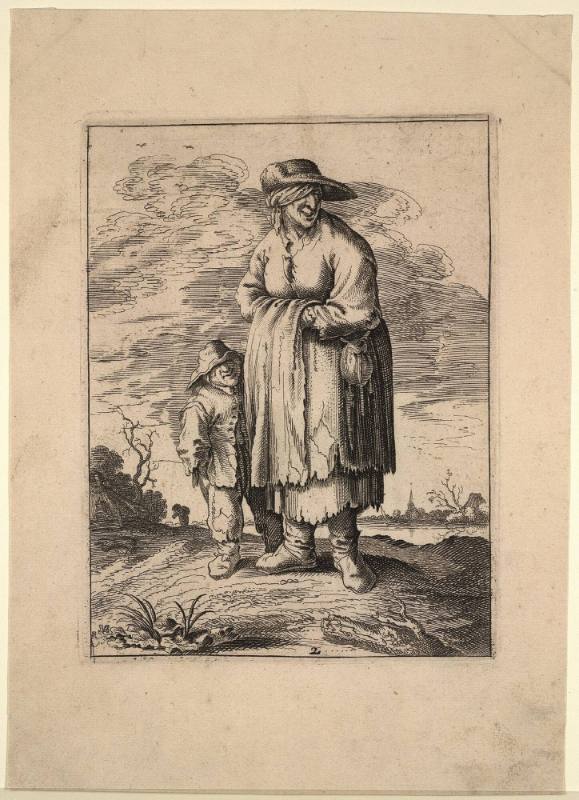 Peasant Woman with a Boy