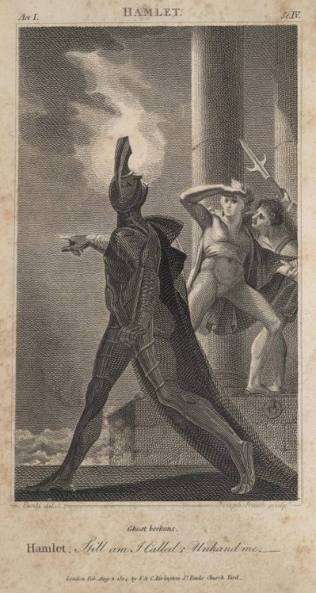 Illustration for Hamlet, Act I, Scene IX