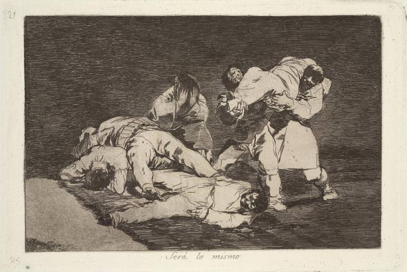 Será lo mismo (It will be the same), Plate 21 of 