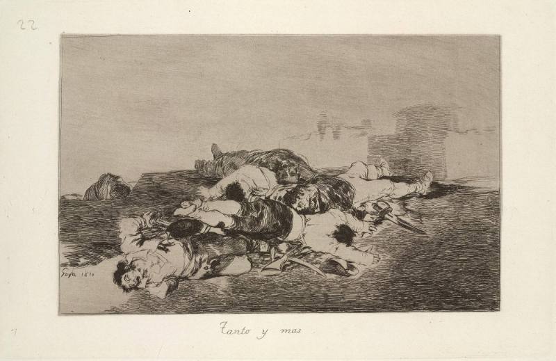 Tanto y mas (All this and more), Plate 22 of 