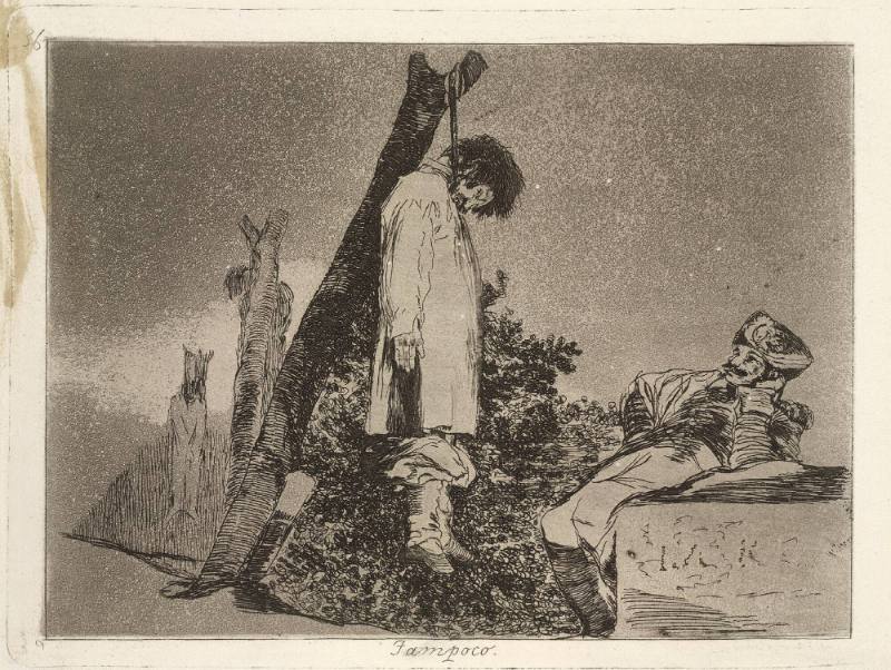 Tampoco (Not in this case either), Plate 36 of 