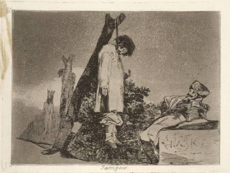 Tampoco (Not in this case either), Plate 36 of "The Disasters of War"