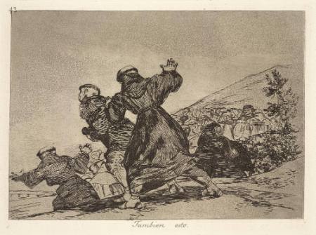 Tambien esto (So is this), Plate 43 of "The Disasters of War"