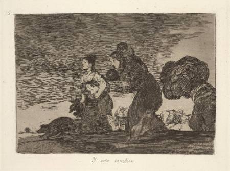 Y esto tambien (and this too), Plate 45 of "The Disasters of War"