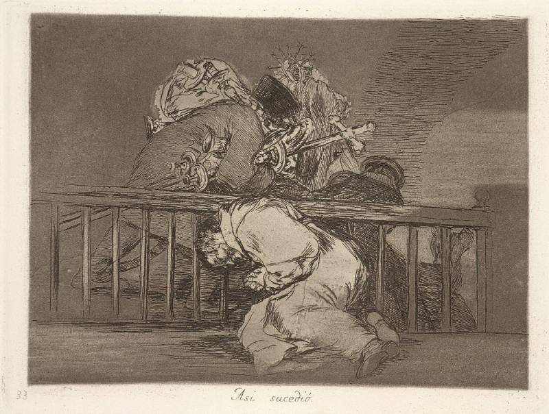 Así sucedío (This is how it happened), Plate 47 of 