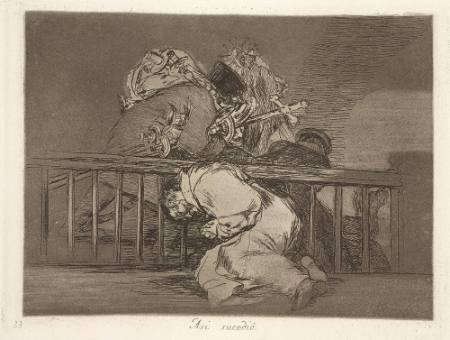 Así sucedío (This is how it happened), Plate 47 of "The Disasters of War"