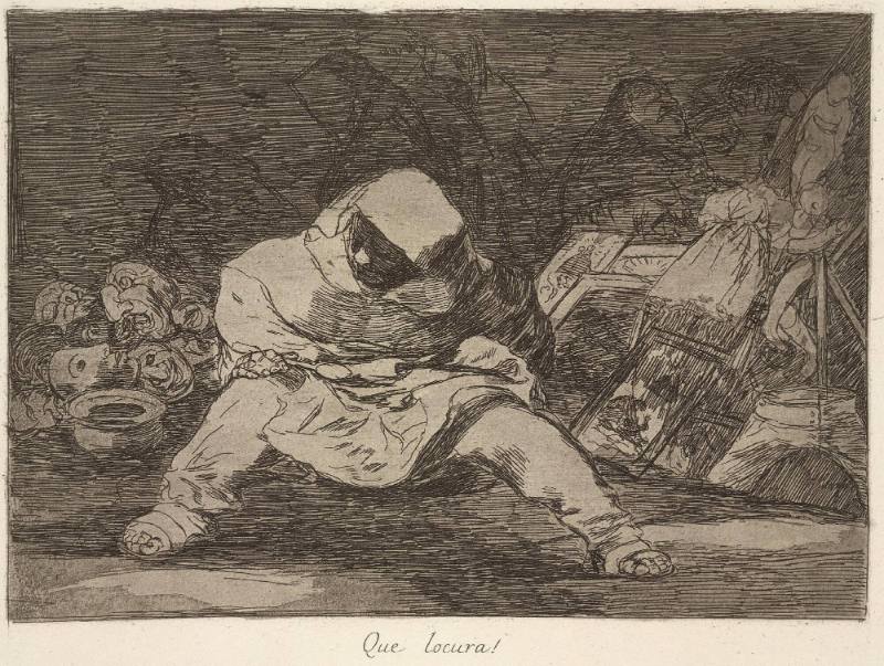 Que locura! (What madness!), Plate 68 of 