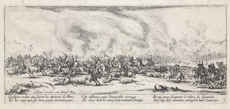 The Battle (Plate 3 of The Miseries of War)