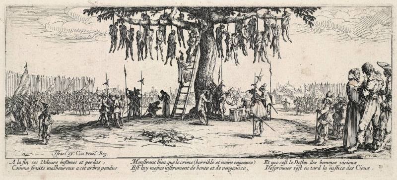 The Hangman's Tree, plate 11 from the series The Miseries of War
