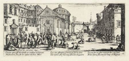 The Hospital  (Plate 15 of The Miseries of War)
