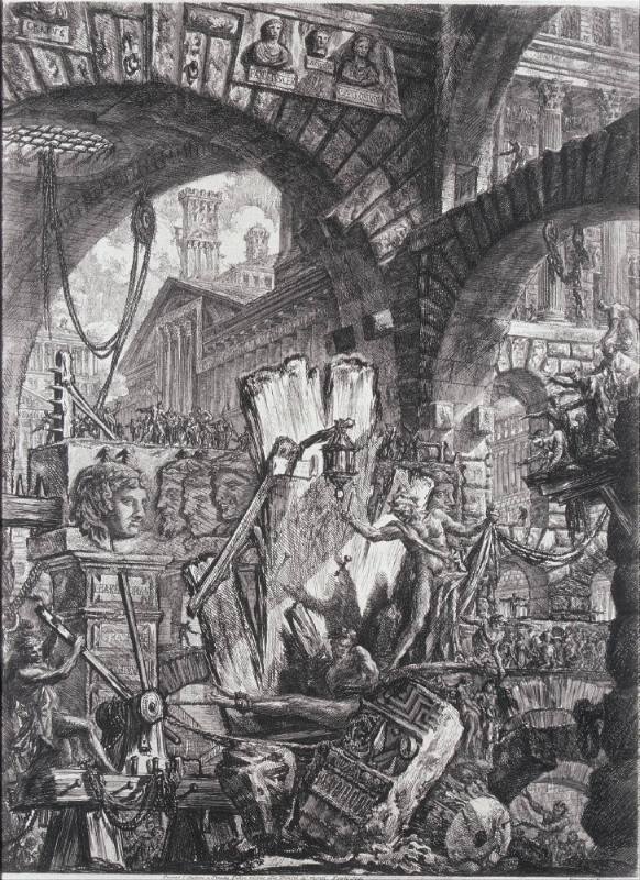 The Man on the Rack, plate 2 of Carceri d’invenzioni (Imaginary Prisons)