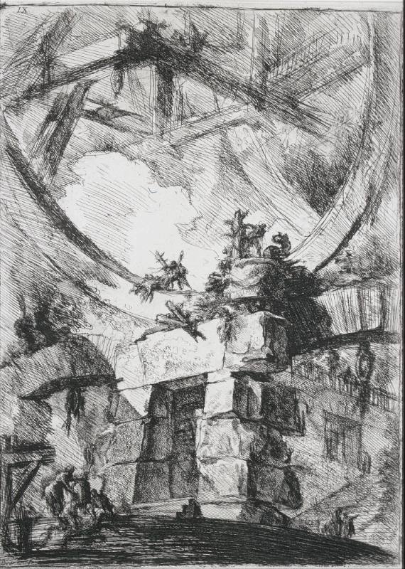 The Giant Wheel, plate 9 of Carceri d’invenzioni (Imaginary Prisons)