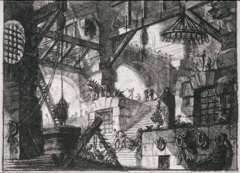 The Well, plate 13 of Carceri d’invenzioni (Imaginary Prisons)