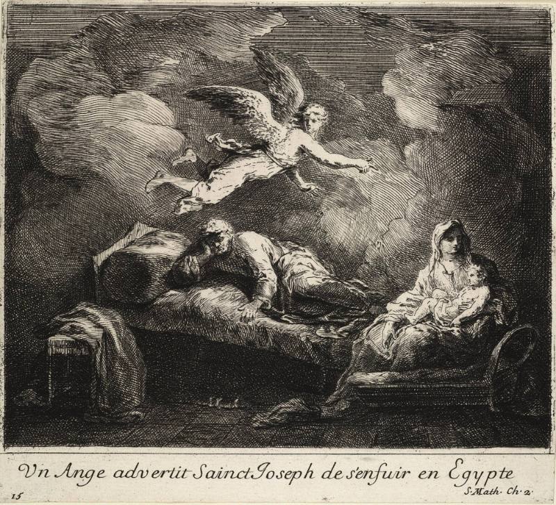 Joseph Warned to Flee to Egypt