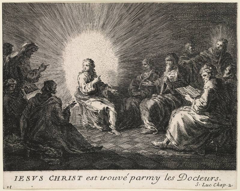 Christ is Found Among the Doctors, from the Mysteries of the Life of Jesus Christ