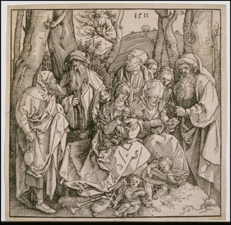Holy Family with Saints and Angels