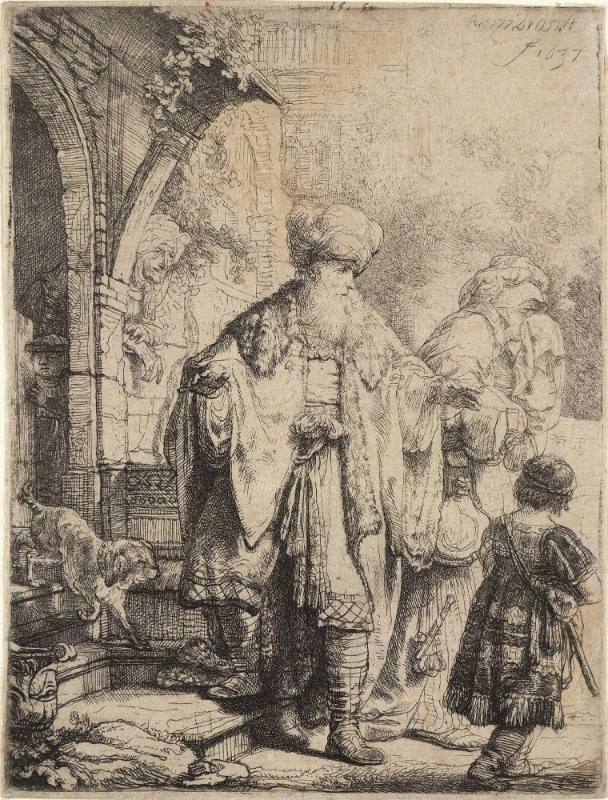 Abraham Casting out Hagar and Ishmael