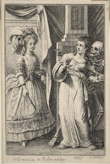 Memento Mori: Wienerin und Romerin (Women of Vienna and Rome)