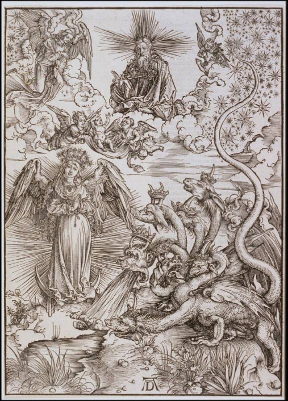 The Apocalyptic Woman, from The Apocalypse (Latin edition)