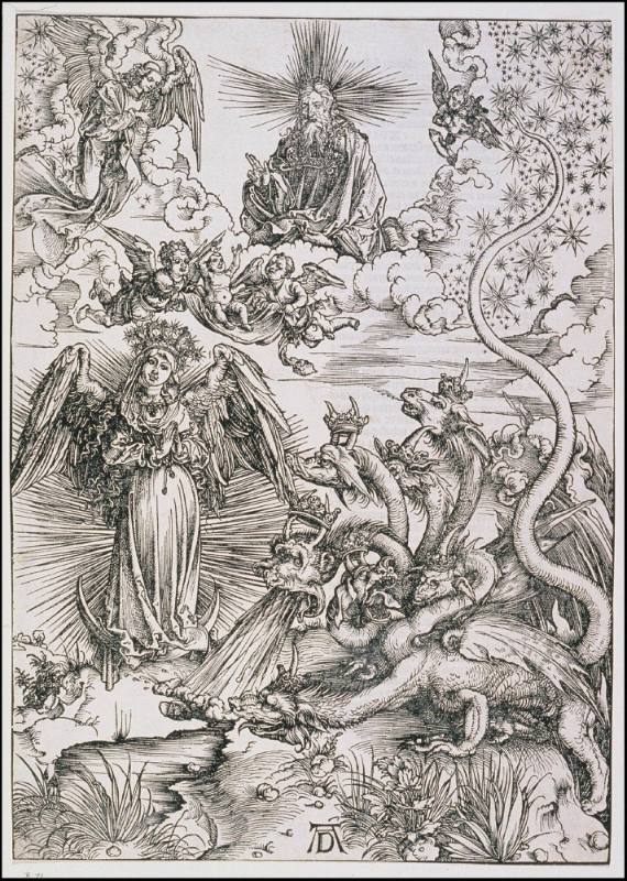 The Apocalyptic Woman, from the Apocalypse (1511 Latin edition)