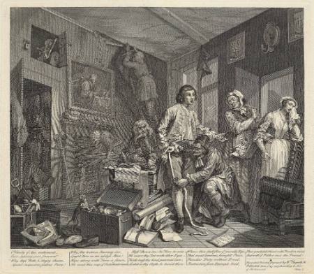 A Rake's Progress, Plate I