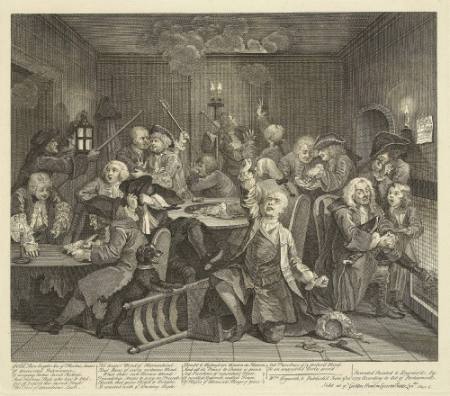 A Rake's Progress, Plate 6