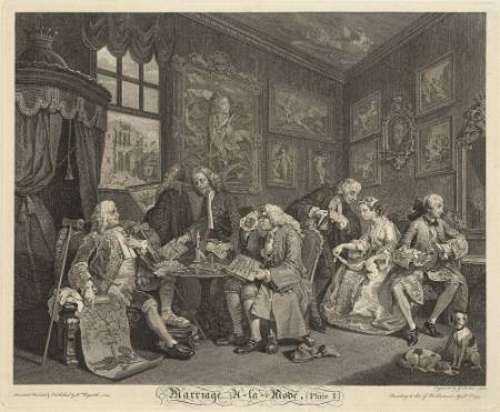 Marriage A-la-Mode, Plate I