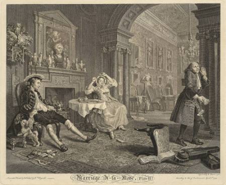 Marriage A-la-Mode, Plate II