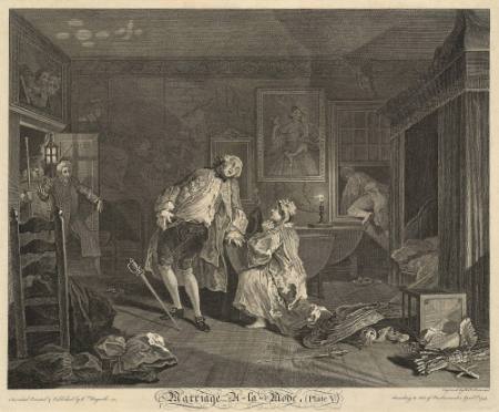 Marriage A-la-Mode, Plate V
