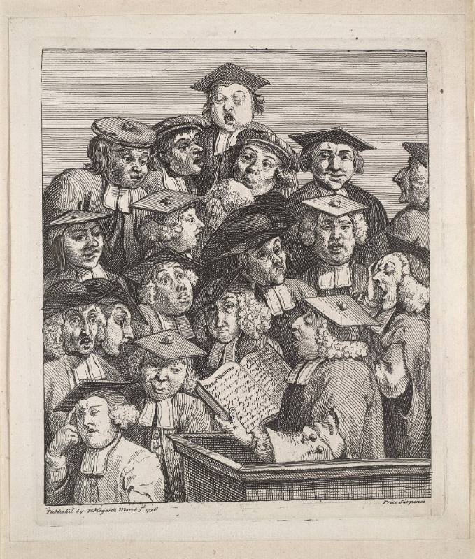 Scholars at a Lecture