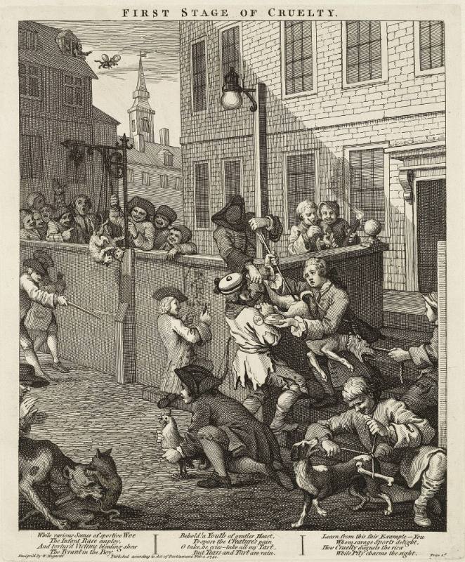 Four Stages of Cruelty; The First Stage of Cruelty